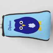 Blue Owl Design Golf Headcover (Vorderseite)