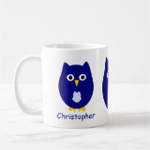 Blue Owl Design Personalised Kaffeetasse (Links)