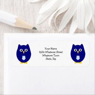 Blue Owl Design Rücksendeadresse