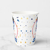 Blue Owl Kindergarten Abschluss 8 oz Paper Cup Pappbecher (Rechts)