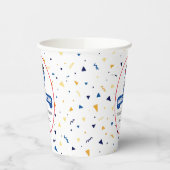 Blue Owl Kindergarten Abschluss 8 oz Paper Cup Pappbecher (Links)