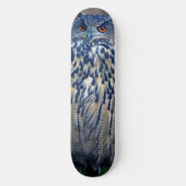 Blue Owl Skateboard Deck (Vorderseite)