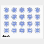 Blue Owl Sticker (Blatt)