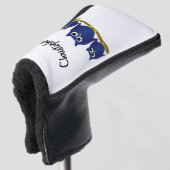 Blue Owls Design Personalised Golf Headcover (3/4 Vorderseite)