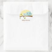 Blue Owls Stickers (Tasche)