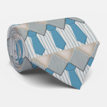 Blue Oxford Pinstripe Novelty Design