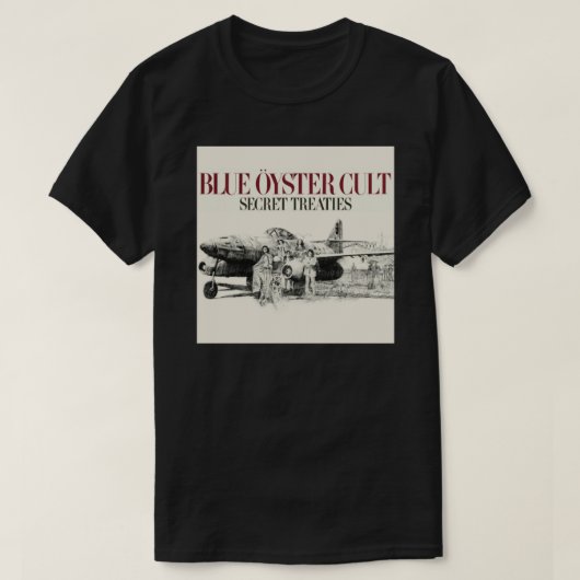 Blue Öyster Cult Secret Agreements Klassischer T - T-Shirt (Design vorne)