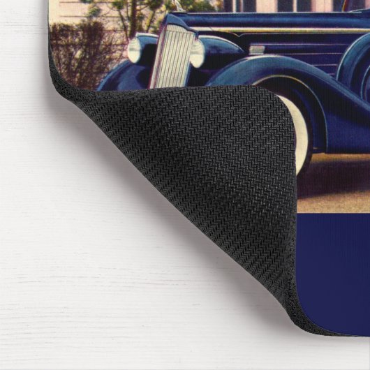 Blue Packard 1936 Mousepad (Ecke)