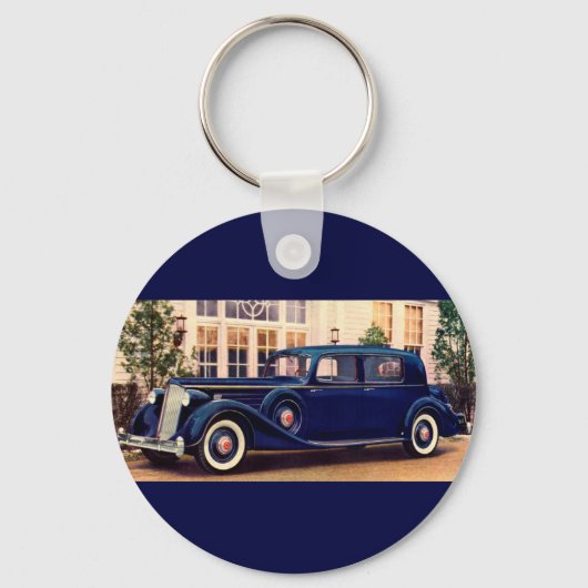 Blue Packard 1936 Schlüsselanhänger (Vorderseite)