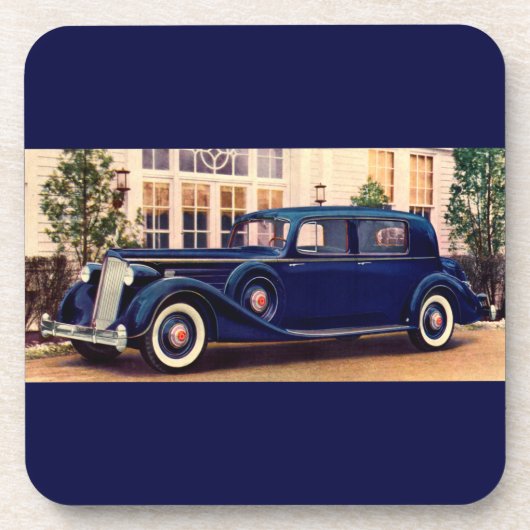 Blue Packard 1936 Untersetzer (Vorderseite)