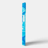 Blue Paint Art NAME Modernes Surfer Wasser Case-Mate iPhone Hülle (Rückseite / Rechts)