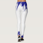 Blue Paint Spill Leggings (Rückseite)
