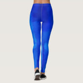 Blue Paint Spritzer Leggings (Rückseite)