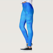 Blue Paint Spritzer Leggings (Links)
