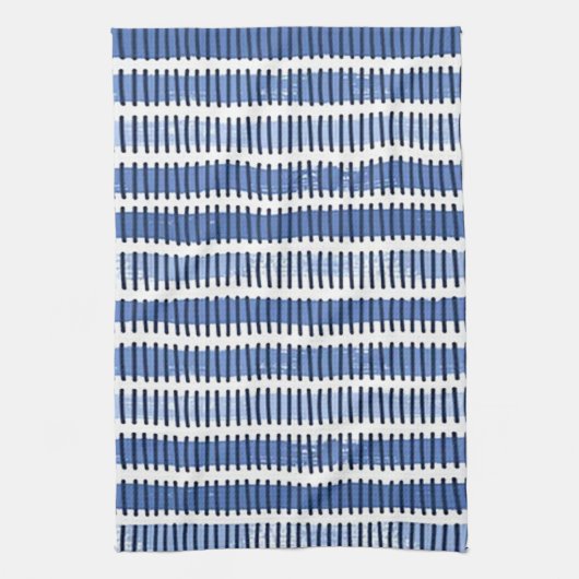 "Blue Paint Strokes" Küchentücher (Vertikal)