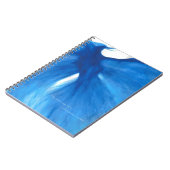 Blue Painted Phoenix Foto Notebook/ Journal Notizblock (Linke Seite)