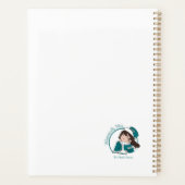 Blue Painted Phoenix Planner/ Agenda Planer (Rückseite)