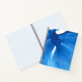 Blue Painted Phoenix Spiral Notebook/ Journal Notizblock (Innenseite)