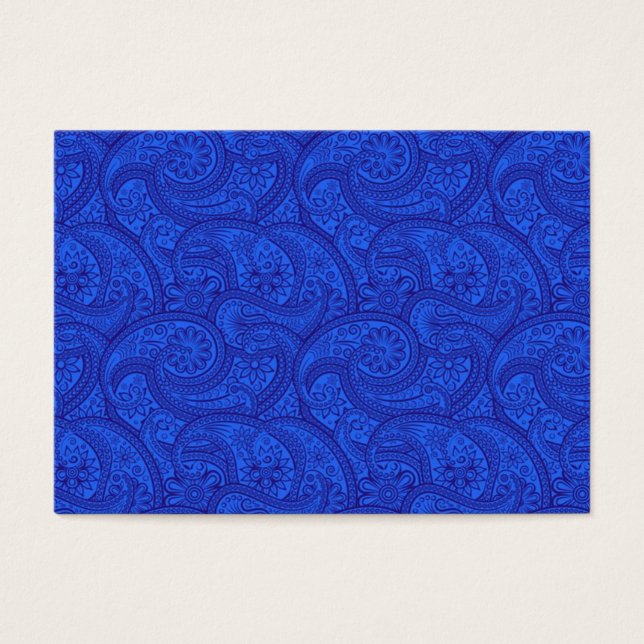 Blue Paisley (Vorderseite)