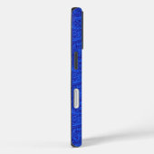 Blue Paisley Case-Mate iPhone Hülle (Rückseite / Rechts)