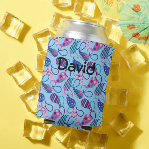 Blue Paisley Dosenkühler