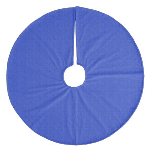 Blue Paisley Fleece Weihnachtsbaumdecke