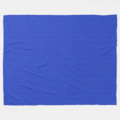 Blue Paisley Fleecedecke (Vorderseite (Horizontal))