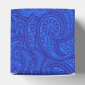 Blue Paisley Geschenkschachtel (Oben)