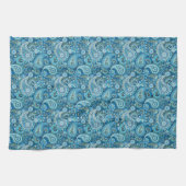 Blue Paisley Geschirrtuch (Horizontal)
