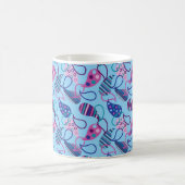 Blue Paisley Kaffeetasse (Mittel)