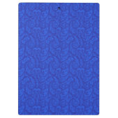 Blue Paisley Klemmbrett (Rückseite)