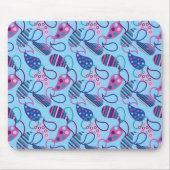 Blue Paisley Mousepad (Vorne)