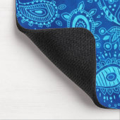 Blue Paisley Mousepad (Ecke)