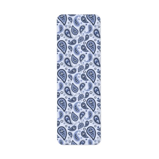 Blue Paisley Pattern (Vorne)