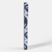 Blue Paisley Pattern Case-Mate iPhone Hülle (Rückseite / Rechts)