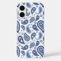 Blue Paisley Pattern