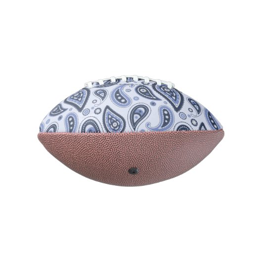 Blue Paisley Pattern Football (Gedreht 270)