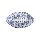 Blue Paisley Pattern Football (Vorderseite)