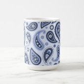 Blue Paisley Pattern Kaffeetasse (Mittel)