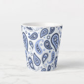 Blue Paisley Pattern Milchtasse (Vorderseite)