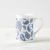 Blue Paisley Pattern Porzellantasse (Rechts)