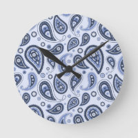 Blue Paisley Pattern
