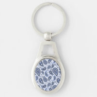 Blue Paisley Pattern