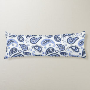 Blue Paisley Pattern Seitenschläferkissen