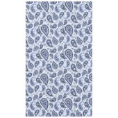 Blue Paisley Pattern Tischdecke (Vorderseite)