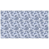 Blue Paisley Pattern Tischdecke (Vorderseite (Horizontal))