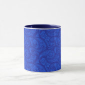 Blue Paisley Tasse (Zentrum)