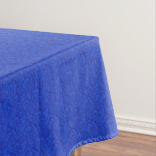 Blue Paisley Tischdecke