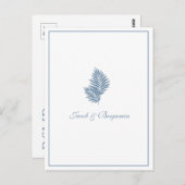 Blue Palm UAWG Postcard Einfügen Postkarte (Vorne/Hinten)