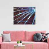 Blue Palmetto Dream Leinwanddruck (Insitu (Wohnzimmer))